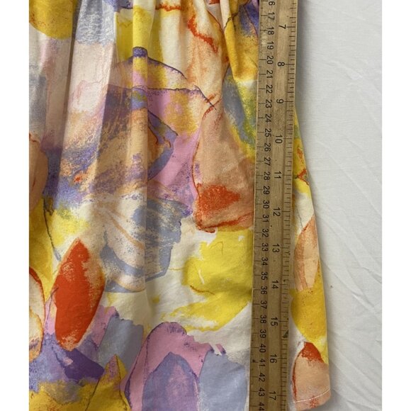 Ingrid & Isabel Women's Size Large Maternity Watercolor Floral Print Tank Top - Picture 8 of 13